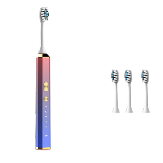 V6 Adult Magnetic Levitation Sonic Household Smart Electric Toothbrush Couple Soft Toothbrush, Style: Charge Model(Magic Blue) - Toothbrushes by buy2fix | Online Shopping UK | buy2fix