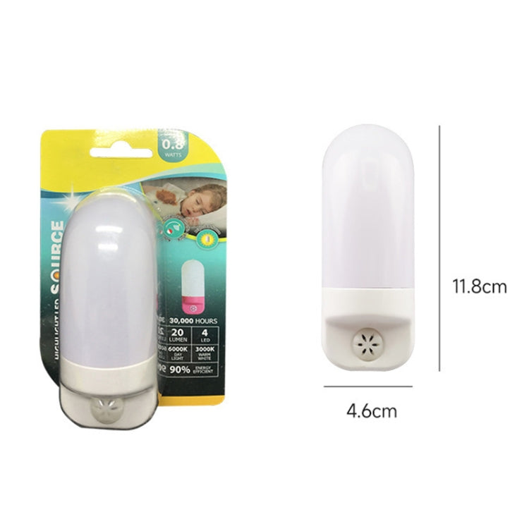 A88 Intelligent Light Sensing LED Bedside Lamp Corridor Aisle Night Light, Plug:EU Plug(Blue) - Sensor LED Lights by buy2fix | Online Shopping UK | buy2fix