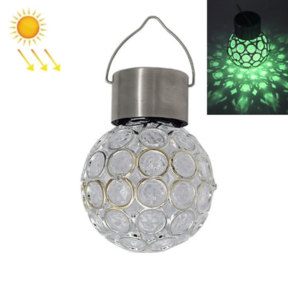 2 PCS Solar Hollow Ball Pendent Lamp Decorative Garden Light(Colorful Light) - Solar Lights by buy2fix | Online Shopping UK | buy2fix