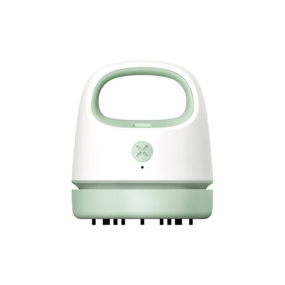 C502 Office Desktop Keyboard Cleaning Vacuum Cleaner USB Charging Mini Portable Car Vacuum Cleaner(Green) - Mini Vacuum Cleaner by buy2fix | Online Shopping UK | buy2fix