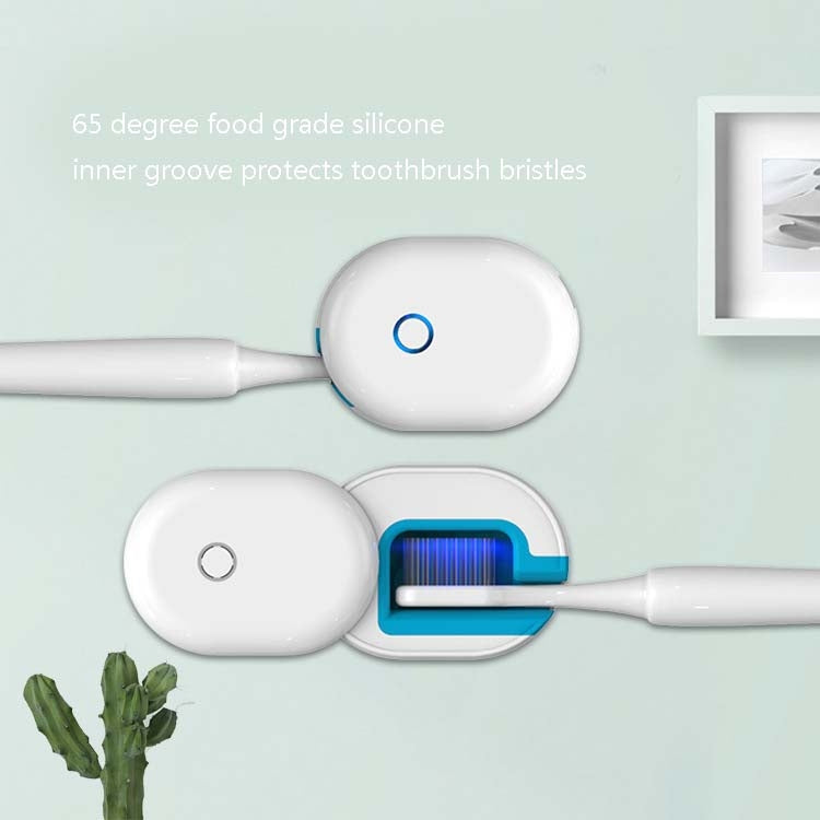 Home Travel Smart Toothbrush Sterilizer UV Sterilizer Toothbrush Sterilizer Box - Toothbrush Sanitizer by buy2fix | Online Shopping UK | buy2fix