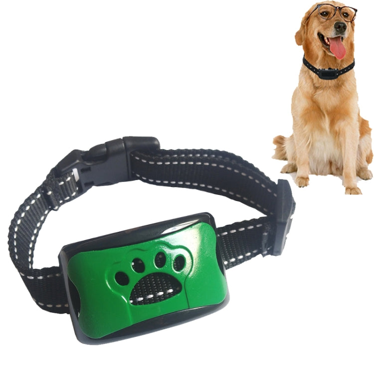 Rechargeable Waterproof Intelligent Identification Automatic Lock Bark Stop(Green) - Training Aids by buy2fix | Online Shopping UK | buy2fix