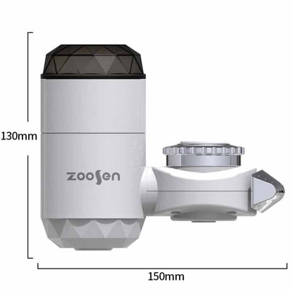 Zoosen Electric Hot Water Faucet Connection Type Instant Hot Water Faucet EU Plug, Style:With shower Head Connector - Faucets & Accessories by zoosen | Online Shopping UK | buy2fix