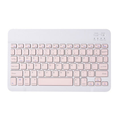 Universal Ultra-Thin Portable Bluetooth Keyboard For Tablet Phones, Size:7 inch(Pink Keyboard) - Universal Keyboard by buy2fix | Online Shopping UK | buy2fix