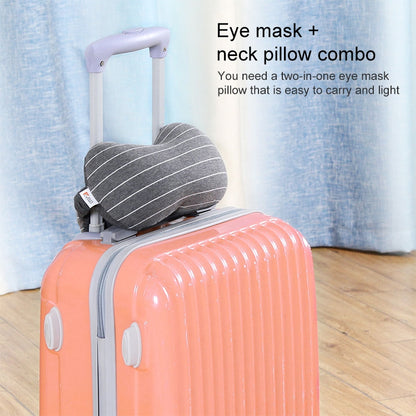 Business Travel Portable Pillow Eye Protection(Light Grey) - Cushions & Pillows by buy2fix | Online Shopping UK | buy2fix