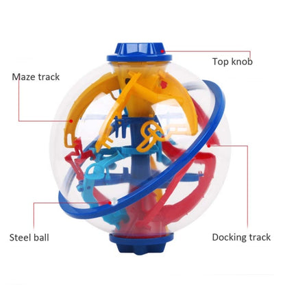 101217 100 Levels Intelligence Breakthrough Maze Ball Magic Ball Portable Children Toy - Math Toys by buy2fix | Online Shopping UK | buy2fix