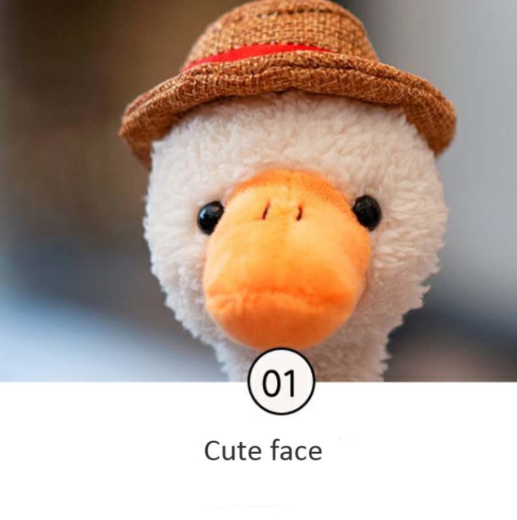 Repeat Duck Tricky Duck Learn Talking Singing Plush Duck Toy, Style:USB Charging+Recording - Electronic Pets by buy2fix | Online Shopping UK | buy2fix
