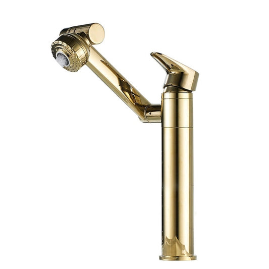 Universal Swivel Faucet Bathroom Hot & Cold Dual-Out Mode Faucet, Specification: High HT-87590-1 - Faucets & Accessories by buy2fix | Online Shopping UK | buy2fix