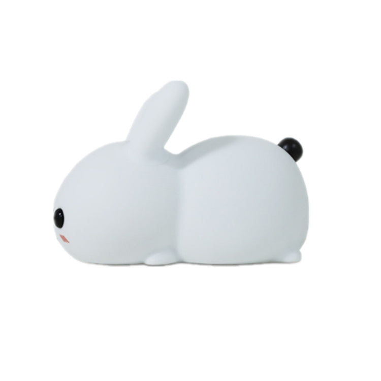 Silicone Rabbit LED Night Light USB Charging Dual-Tone Light Pat Light - Night Lights by buy2fix | Online Shopping UK | buy2fix