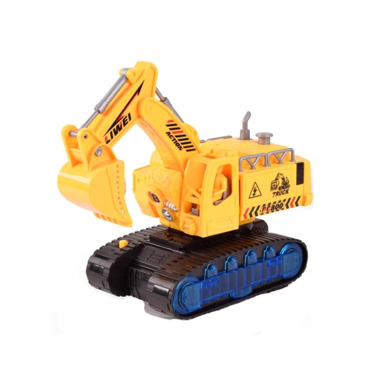 Children Light And Music Simulation Electric Excavator Car Toy, Style: Engineering Vehicle - Music Toys by buy2fix | Online Shopping UK | buy2fix