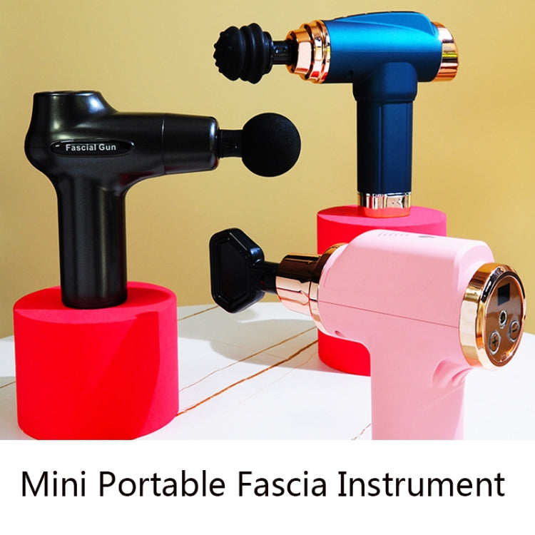 Mini Portable Massage Stick Fascia Instrument, Specification: Fat Girl Blue(Handbag) - Massage gun & Accessories by buy2fix | Online Shopping UK | buy2fix