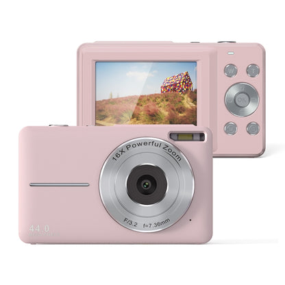 DC403L-AF 2.4-Inch 16X Zoom HD Digital Camera Mini Children Photography Camera EU Plug(Pink) - Children Cameras by buy2fix | Online Shopping UK | buy2fix