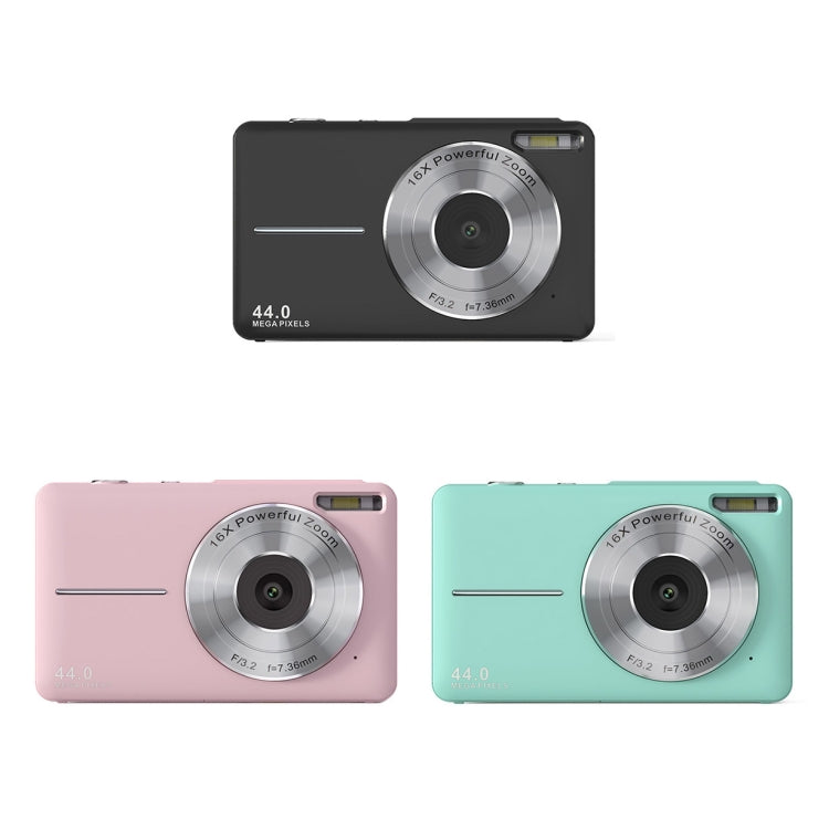 DC403L-AF 2.4-Inch 16X Zoom HD Digital Camera Mini Children Photography Camera EU Plug(Pink) - Children Cameras by buy2fix | Online Shopping UK | buy2fix