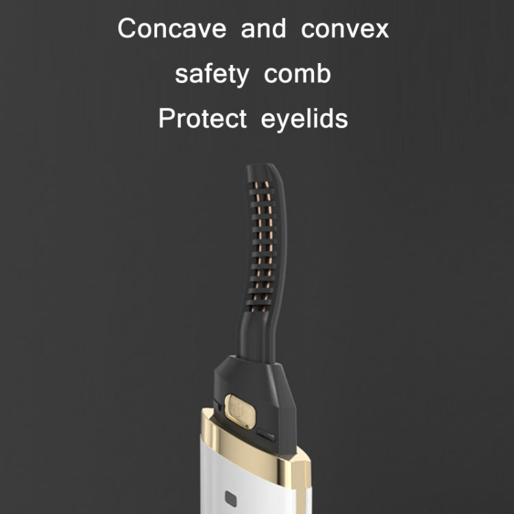 Electric Eyelash Curler Rechargeable Eyelash Styling Beauty Tool(Black) - Eyes by buy2fix | Online Shopping UK | buy2fix