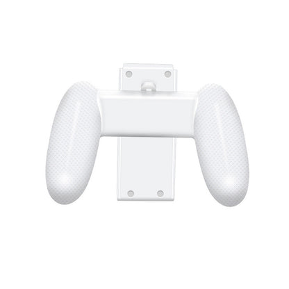 KJH NS-072 ABS Integrated Design Game Grip For Switch OLED(White) - Gamepads by buy2fix | Online Shopping UK | buy2fix