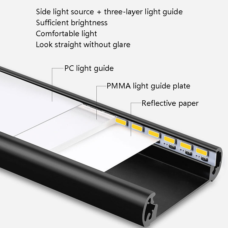 Intelligent Automatic Human Body Induction Wireless LED Lamp 80cm(Silver + Neutral Light) - Sensor LED Lights by buy2fix | Online Shopping UK | buy2fix