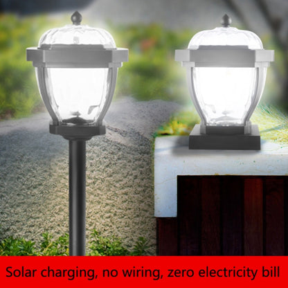 2 LED Solar Waterproof Outdoor Garden Light, Style: Warm Light-Lawn Lamp - Solar Lights by buy2fix | Online Shopping UK | buy2fix