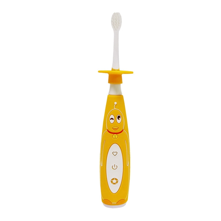 A3 Silicone Soft Sonic Electric Toothbrush(Orange) - Toothbrushes by buy2fix | Online Shopping UK | buy2fix