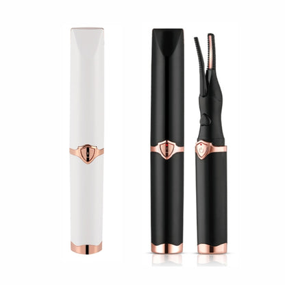 Long-Lasting Styling Smart Electric Eyelash Curler(Black) - Eyes by buy2fix | Online Shopping UK | buy2fix