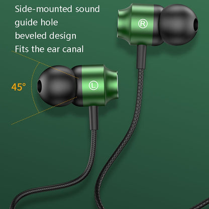 TS902 Metal In-Ear USB-C / Type-C Game Earphone, Cable Length: 1.2m(Black) - Type-C Earphone by buy2fix | Online Shopping UK | buy2fix