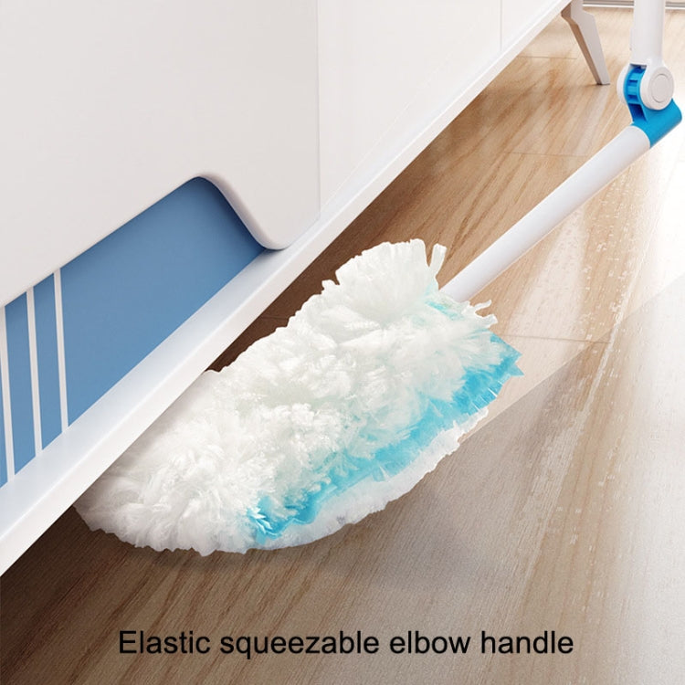 Disposable Household Vacuum Retractable Feather Duster, Style: Long Handle+12 Clothes - Sponges, Cloths & Brushes by buy2fix | Online Shopping UK | buy2fix