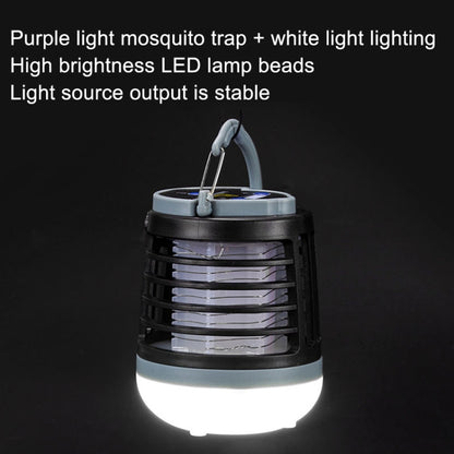 Outdoor USB Charging Lighting Mosquito Capture(W882 Brown) - Repellents by null | Online Shopping UK | buy2fix