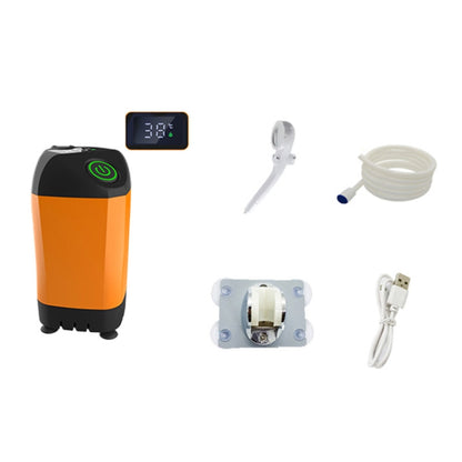 Outdoor Bath Artifact Field Dormitory Simple Electric Shower, Specification: Digital Display 7800mAh - Shower Head by buy2fix | Online Shopping UK | buy2fix