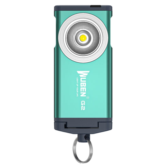 WUBEN G2 Strong Light LED Flashlight USB Outdoor Campers And Household Super Bright Key Chain Light(Green) - LED Flashlight by WUBEN | Online Shopping UK | buy2fix