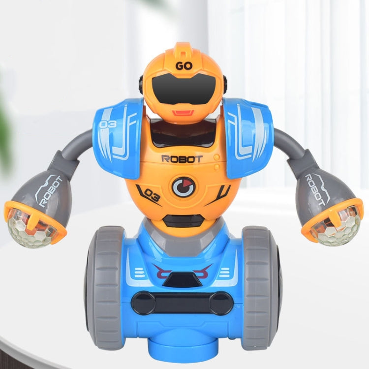 Intelligent Early Education Sound and Light Mechanical Robot Toys, Color: 3A Yellow - RC Robots by buy2fix | Online Shopping UK | buy2fix