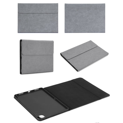 For Xiaomi 5/Pro/5G 11 inch All-inclusive Anti-drop Tablet Magnetic Protective Case with Pen Slot(Gray+Power Bag) - More Tablet Cases by buy2fix | Online Shopping UK | buy2fix