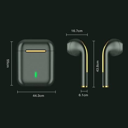 KUULAA KL-O153 Bluetooth Earphones 5.0 Wireless In Ear TWS Touch Earphones(Black) - TWS Earphone by KUULAA | Online Shopping UK | buy2fix