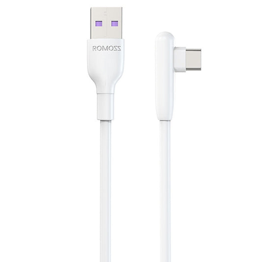 ROMOSS CB3011 66W 6A USB to Type-C/USB-C Elbow Fast Charging Data Cable, Length: 1m - USB-C & Type-C Cable by ROMOSS | Online Shopping UK | buy2fix
