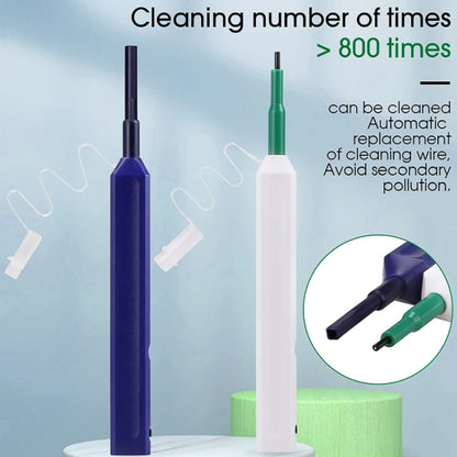 2pcs /Set Fiber Optic Cleaning Pen Endface Cleaner Fiber Optic Cleaning Tool for 1.25mm LC/Mu and 2.5mm SC/ST/FC(SC+LC) - Lan Cable and Tools by buy2fix | Online Shopping UK | buy2fix