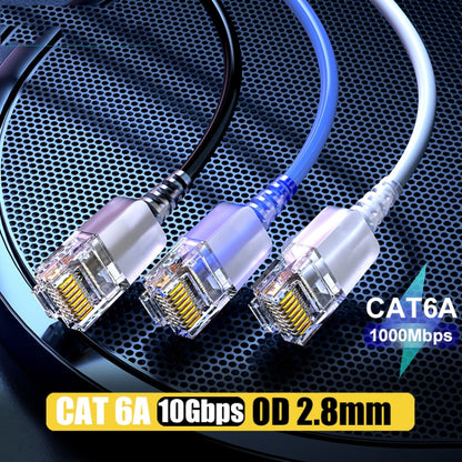 SAMZHE Cat6A Ethernet Cable UTP Network Patch Cable 5m(Black) - Lan Cable and Tools by SAMZHE | Online Shopping UK | buy2fix