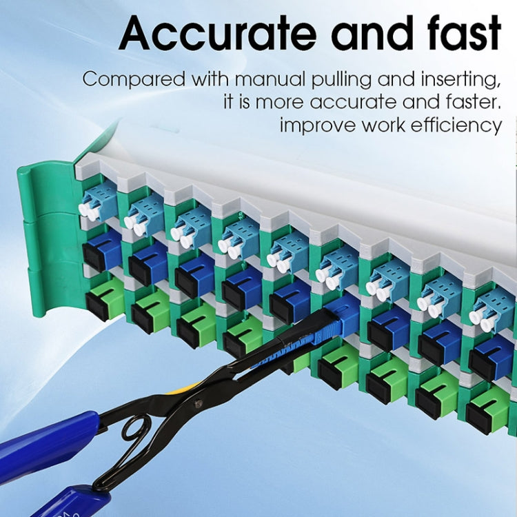 COMPTYCO VCFS-18 SC/LC Fiber Optic Connector Plug And Clamp Pull Tools Flange Long Nozzle Clip - Lan Cable and Tools by COMPTYCO | Online Shopping UK | buy2fix