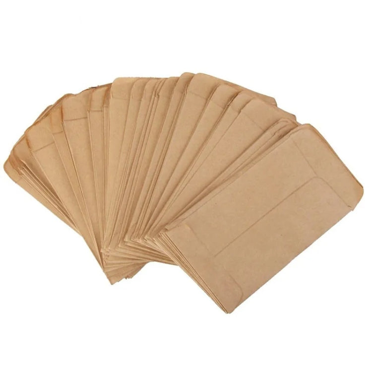 9x13cm 50pcs Sticky Seed Hybrid Breeding Kraft Paper Bag - Planting Bags by buy2fix | Online Shopping UK | buy2fix