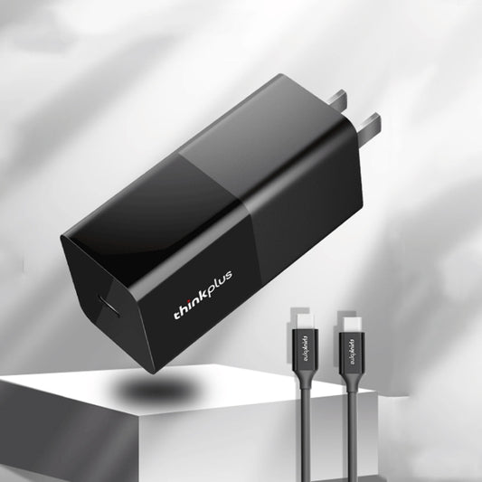 Lenovo Thinkplus YOUNG Lipstick 65W Power Adapter Mobile Phone Tablet PD Fast Charger,CN Plug - USB Charger by Lenovo | Online Shopping UK | buy2fix