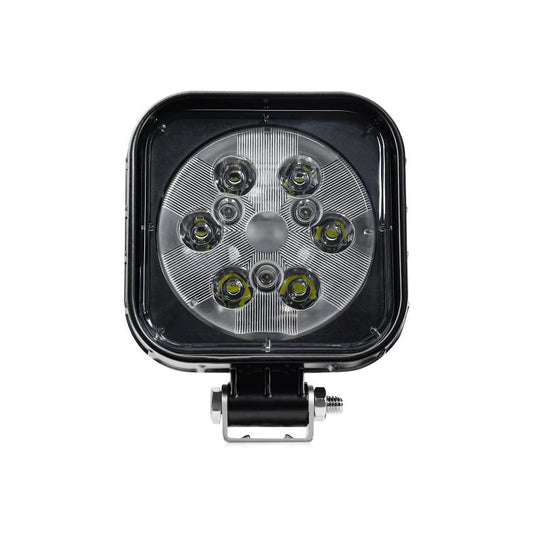 4 Inch Square Mixed Luminous Aluminum Alloy Car Work Light(Sigle) - Work Lights by buy2fix | Online Shopping UK | buy2fix