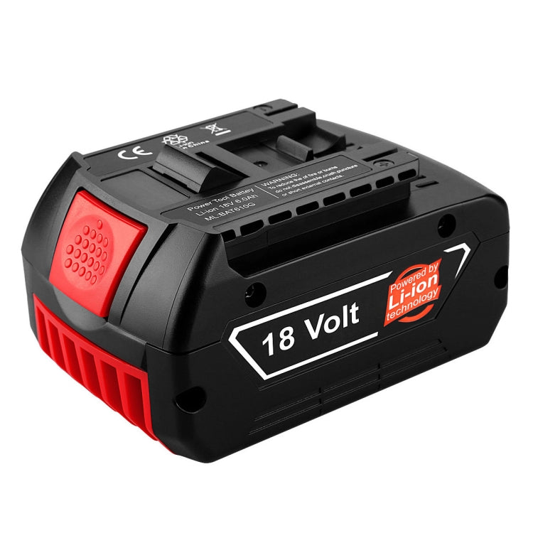 6000mAh 18V Electric Tool Battery Electrical Drilling Spare Battery, For Bosch BSH180 / CAG180-01 / CCS180 / CCS180B / CCS180K - Electric Saws & Accessories by buy2fix | Online Shopping UK | buy2fix