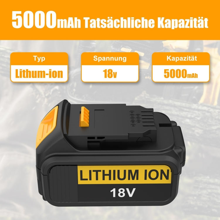 4000mAh For Dewalt DCB180 / DCB181 / DCB200 18V Electrical Tools Spare Battery - Electric Saws & Accessories by buy2fix | Online Shopping UK | buy2fix