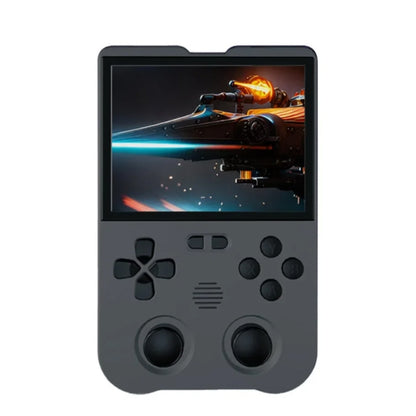 AMPOWN XU10 Handheld Game Console 3.5-Inch IPS Screen Linux System Portable Video Arcade 128G(Grey) - Pocket Console by AMPOWN | Online Shopping UK | buy2fix