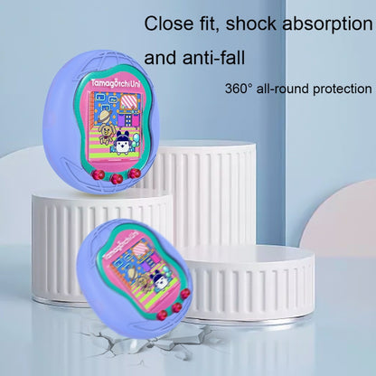 For Tamagotchi Uni (2023) Pet Game Machine Silicone Protection Case(Luminous Rose Red) - Accessories by buy2fix | Online Shopping UK | buy2fix