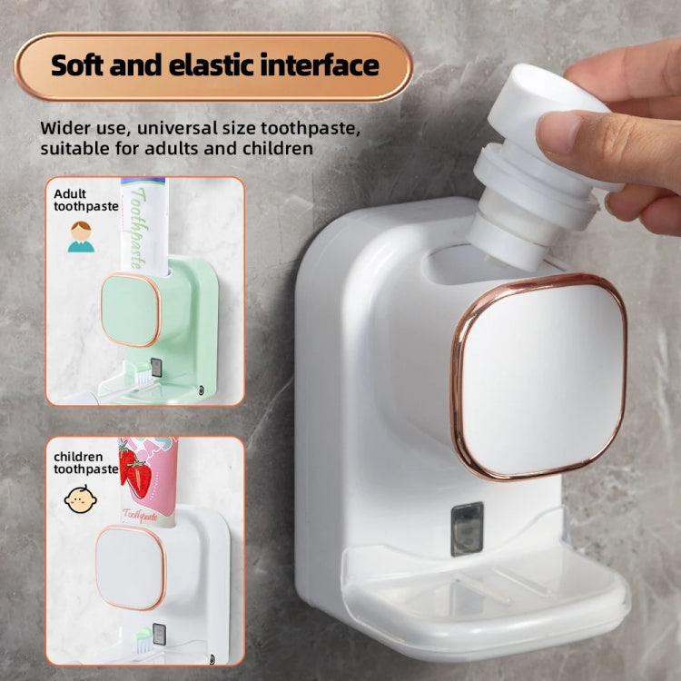 Smart Induction Toothpaste Squeezer 3 Modes Automatic Toothpaste Dispenser(White) - Toothpaste Squeezing Device by buy2fix | Online Shopping UK | buy2fix