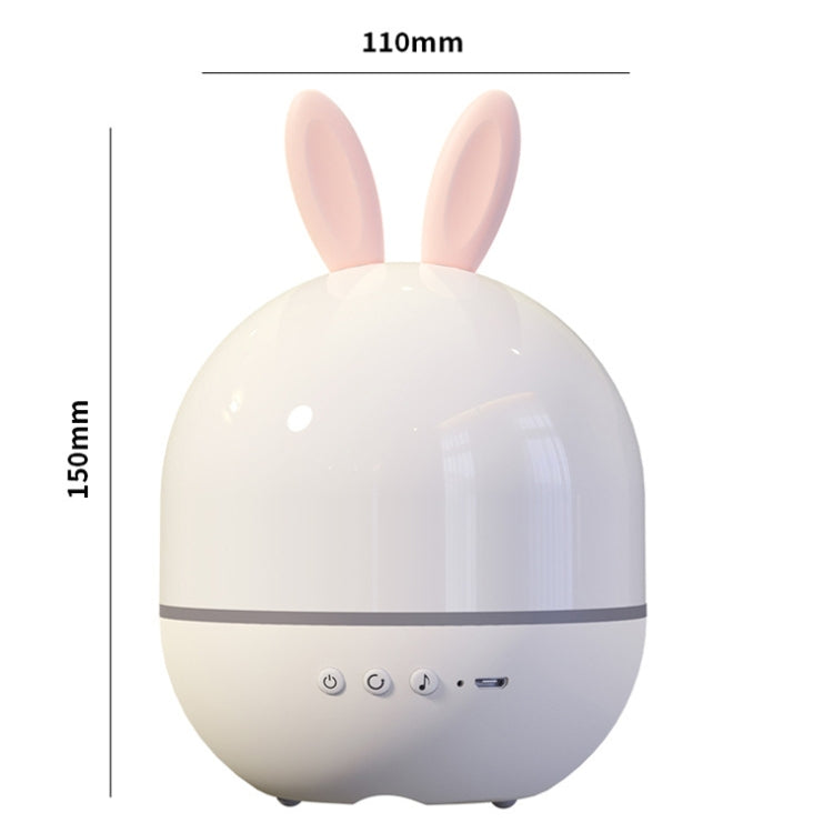 Rotatable Cartoon Atmosphere Projection Lamp Music Night Light, Spec: Music Box Remote Model(Rabbit) - Projection Lamp by buy2fix | Online Shopping UK | buy2fix