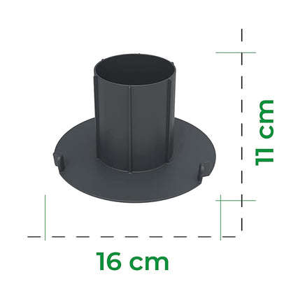 For Thermomix TM5 / TM6 Kitchen Machine Anti-Splash Protective Cover Crushing Mixing Cap(Grey) - Kitchen Machine Accessories & Parts by buy2fix | Online Shopping UK | buy2fix