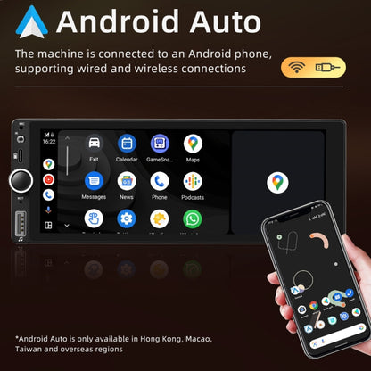 Car Universal Radio Wireless Bluetooth Hands-Free Android Navigation, Memory: 1+32G - Car MP3 & MP4 & MP5 by buy2fix | Online Shopping UK | buy2fix