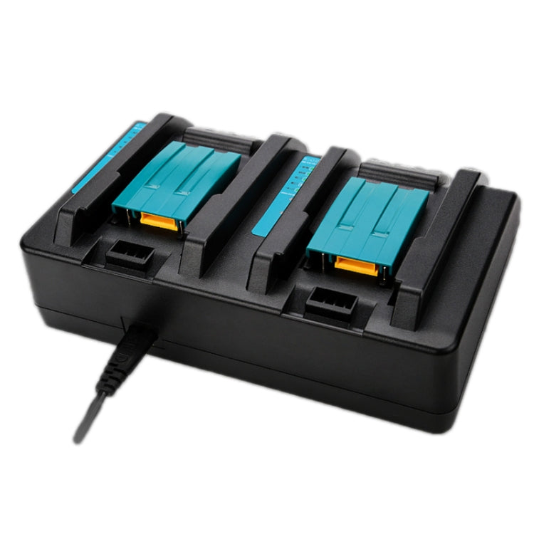 For Makita DC18RC 14.4-18V Lithium Battery Dual Charger, Specification: US Plug - Electric Saws & Accessories by buy2fix | Online Shopping UK | buy2fix