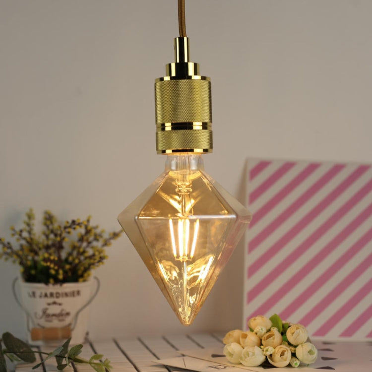 E27 Screw Port LED Vintage Light Shaped Decorative Illumination Bulb, Style: G125 Inner Pineapple Transparent(220V 4W 2700K) - LED Blubs & Tubes by buy2fix | Online Shopping UK | buy2fix