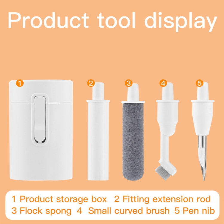 Q5D Mini Portable Bluetooth Headset Mobile Phone Cleaning Pen Multifunctional Cleaning Stick(White) - Other Accessories by buy2fix | Online Shopping UK | buy2fix