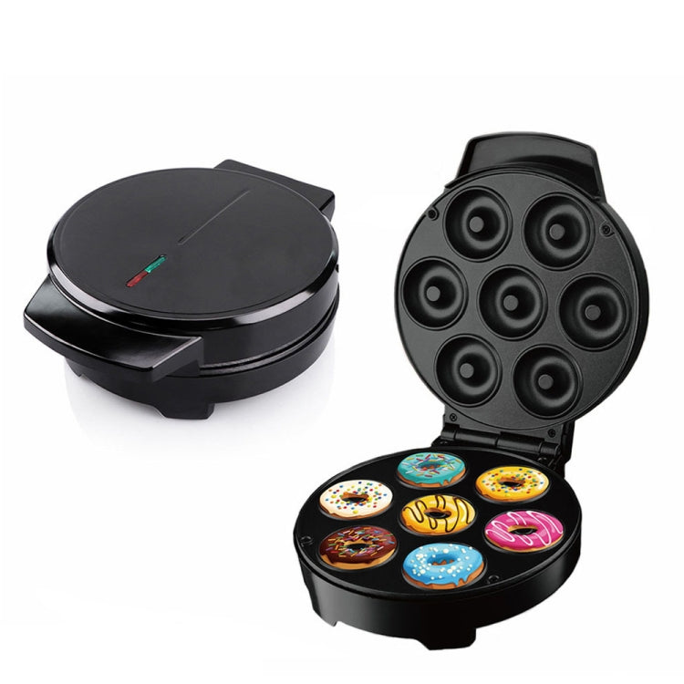 1000W  Mini Donut Maker Machine Can Make 7 Doughnuts  110V US Plug - Electric Skillets by buy2fix | Online Shopping UK | buy2fix